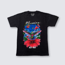Black Tshirt - Blooming