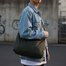 Olive Green Sling Bag - Logo