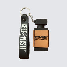 Rubber Keychain - Mini Keef & Nish Bottle and Strap