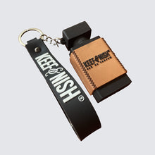 Rubber Keychain - Mini Keef & Nish Bottle and Strap