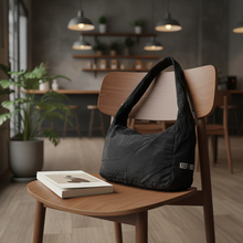 Black Sling Bag - Logo