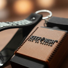 Rubber Keychain - Mini Keef & Nish Bottle and Strap