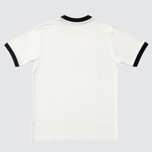 Broken White Ringer Tshirt - Logo