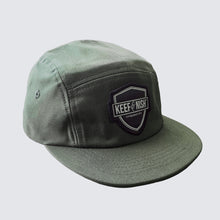 Green Army 5 Panels Cap - Badge Logo
