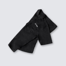 Black Short Sleeve Workshirt For Men - Logo